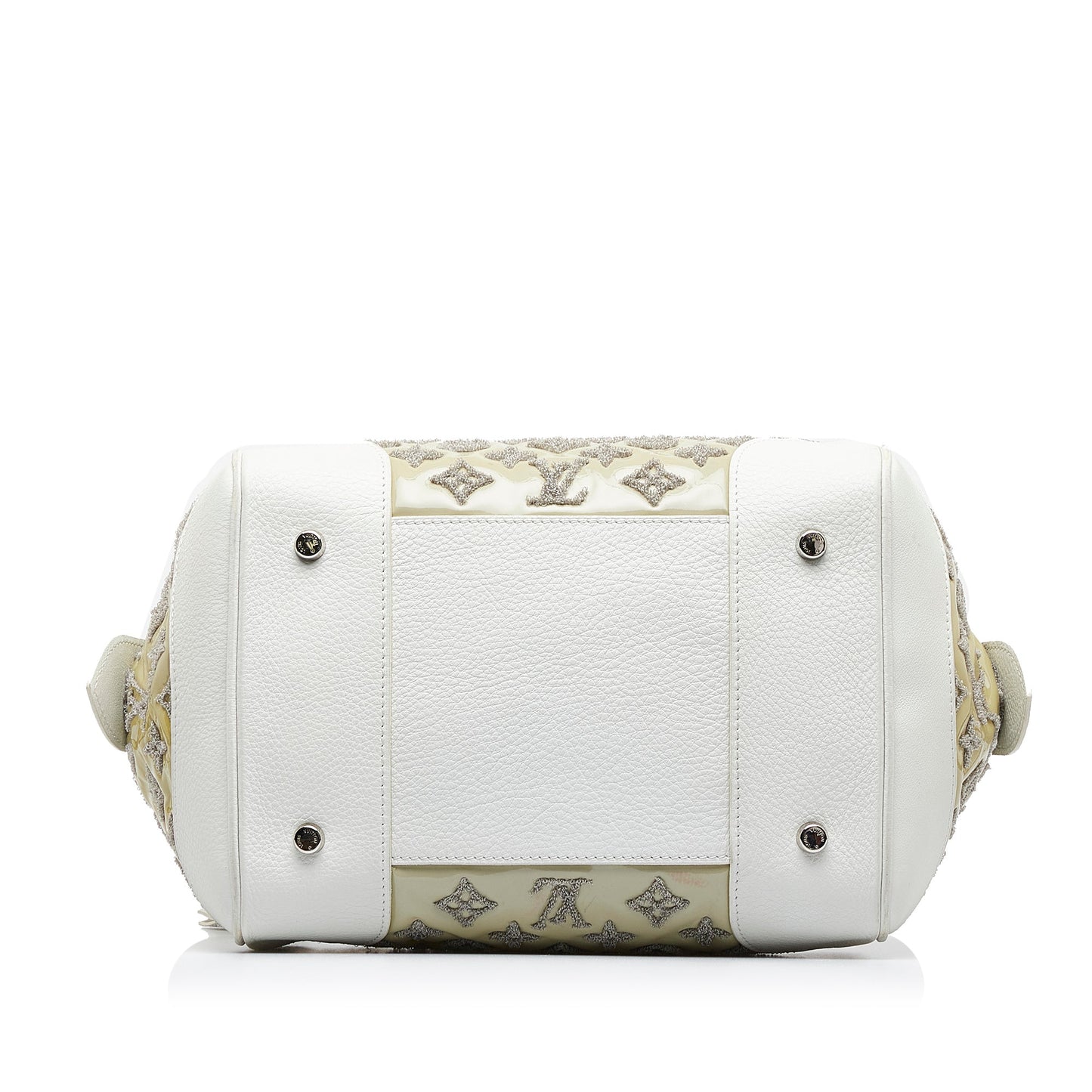 LOUIS VUITTON Monogram Bouclettes Speedy Boston Bag