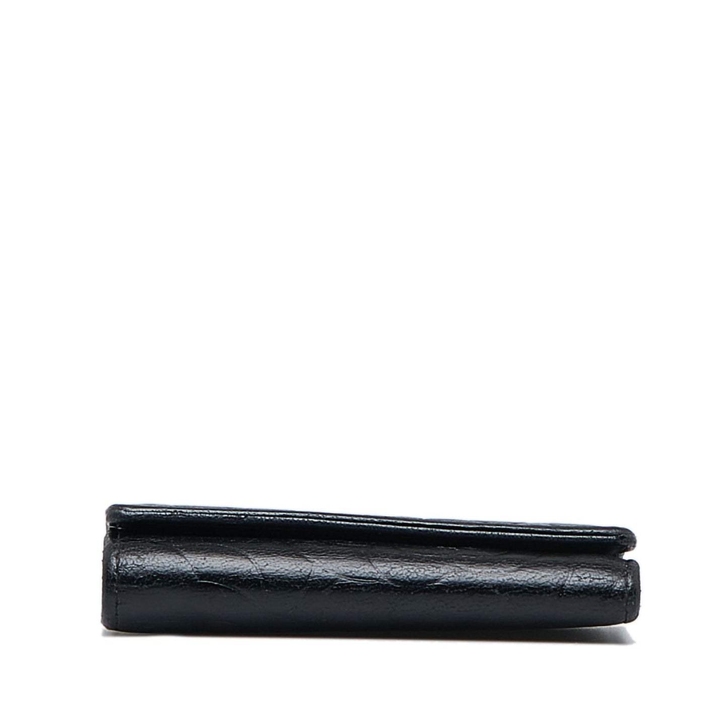 Chanel CC Camellia Leather Key Holder (SHG-YZObU4)