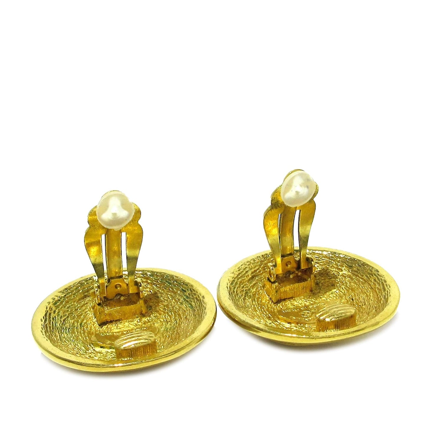 Chanel CC Clip On Earrings (SHG-9NDjZ5)