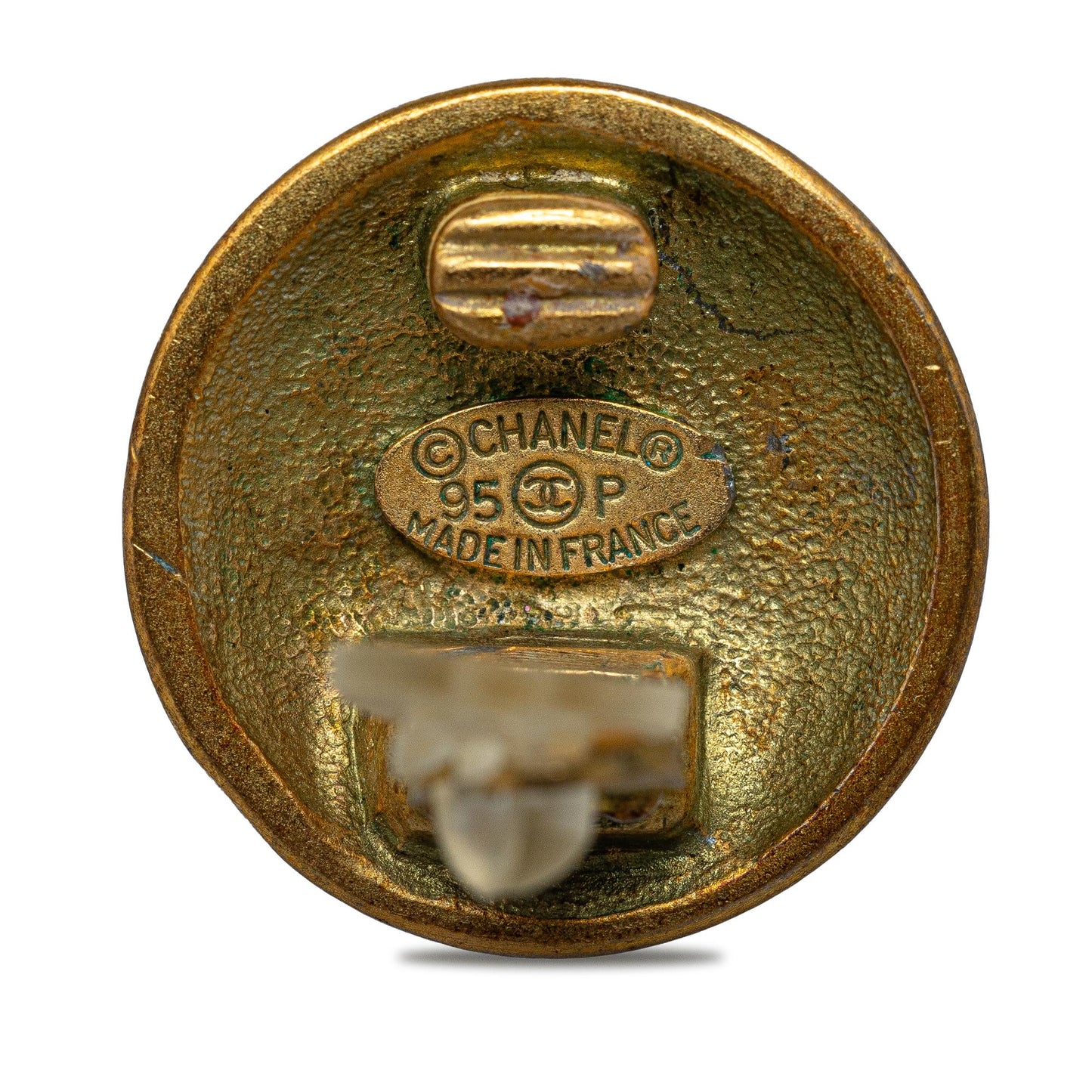 Chanel CC Clip On Earrings (SHG-W5HiAP)