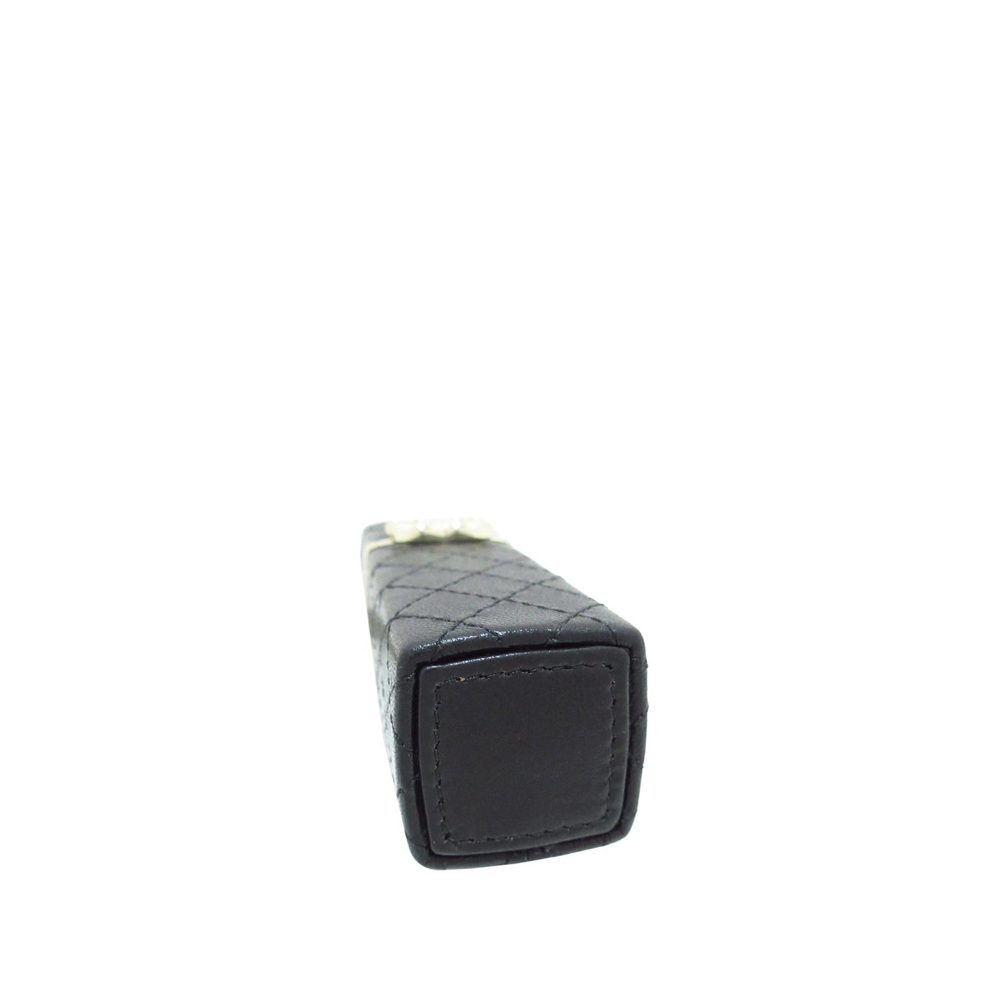 Chanel CC Lambskin Squared Lipstick Case on Chain