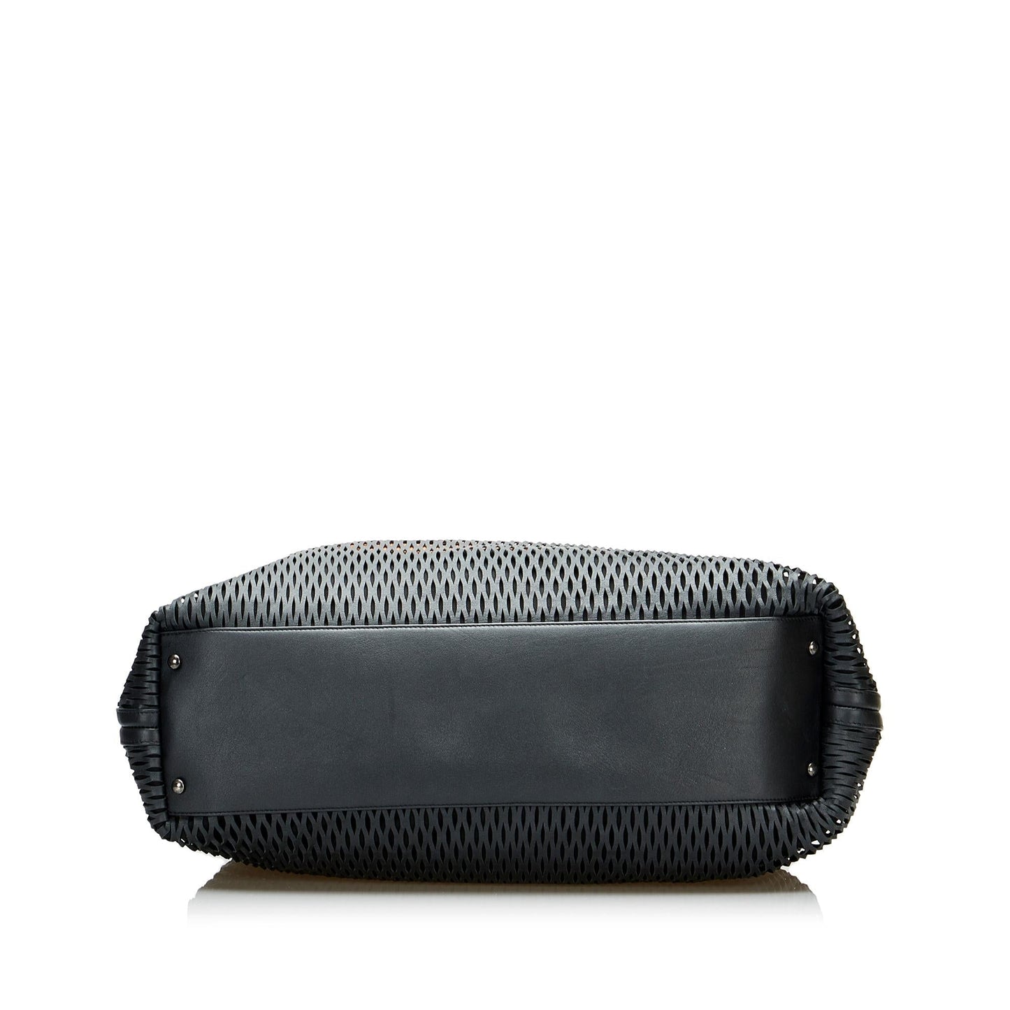 Chanel CC Perforated Leather Tote Bag (SHG-gDassU)