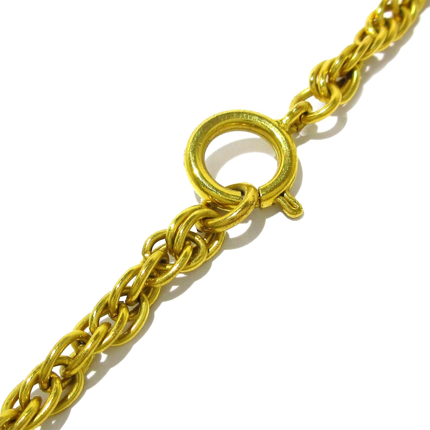 Chanel CC Round Pendant Necklace