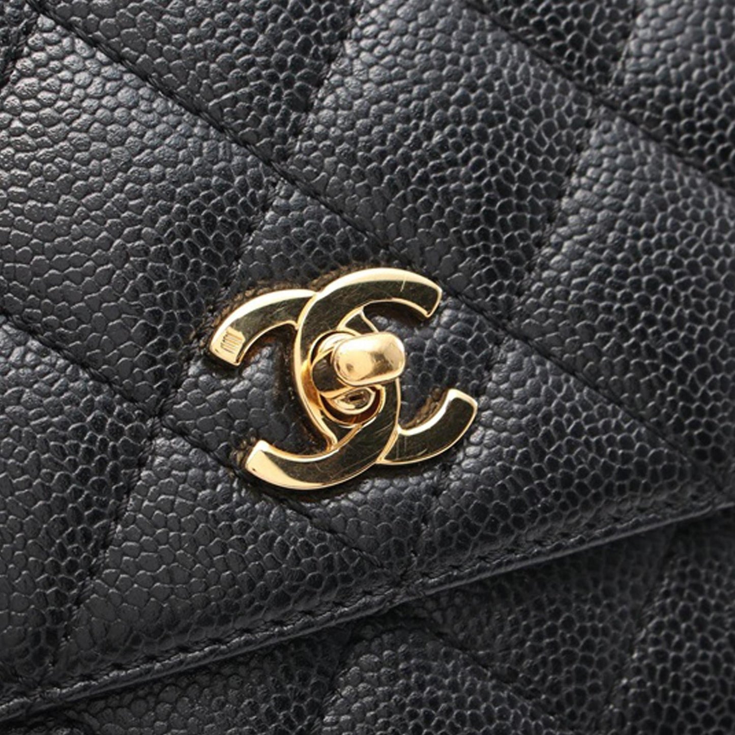 Chanel Caviar Kelly Top Handle Bag (SHG-8nJcqR)