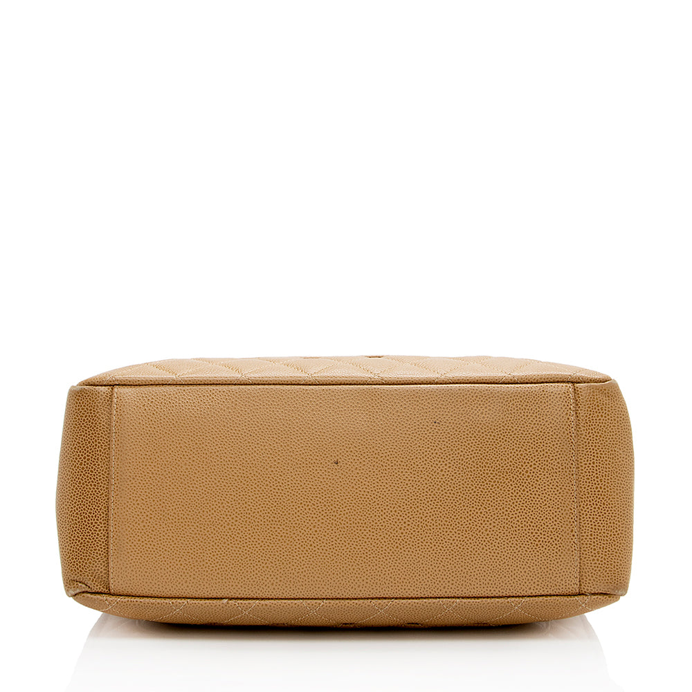 Chanel Caviar Leather Grand Shopping Tote (SHF-16617)