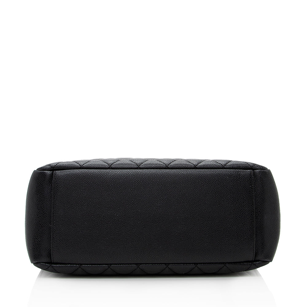 Chanel Caviar Leather Grand Shopping Tote (SHF-18737)