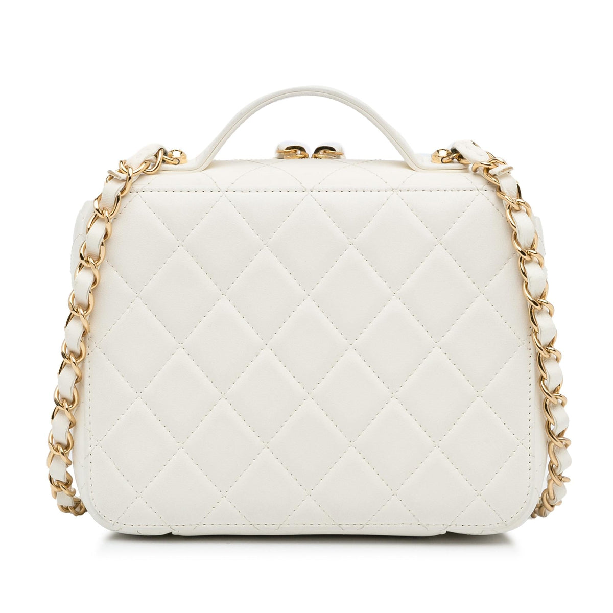 Chanel Golden Plate Vanity Case (SHG-XojyXs)