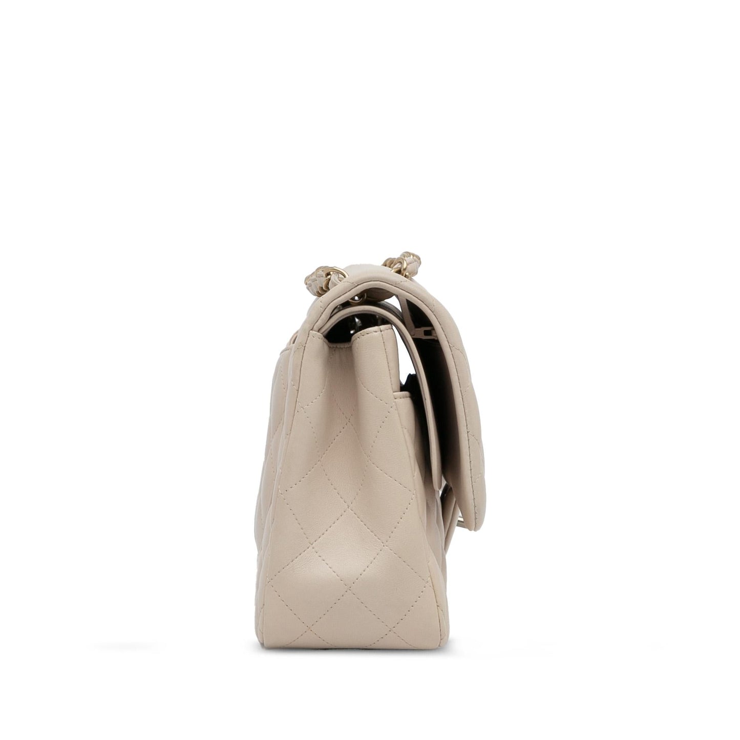 Chanel Jumbo Classic Lambskin Double Flap (SHG-71EeWJ)