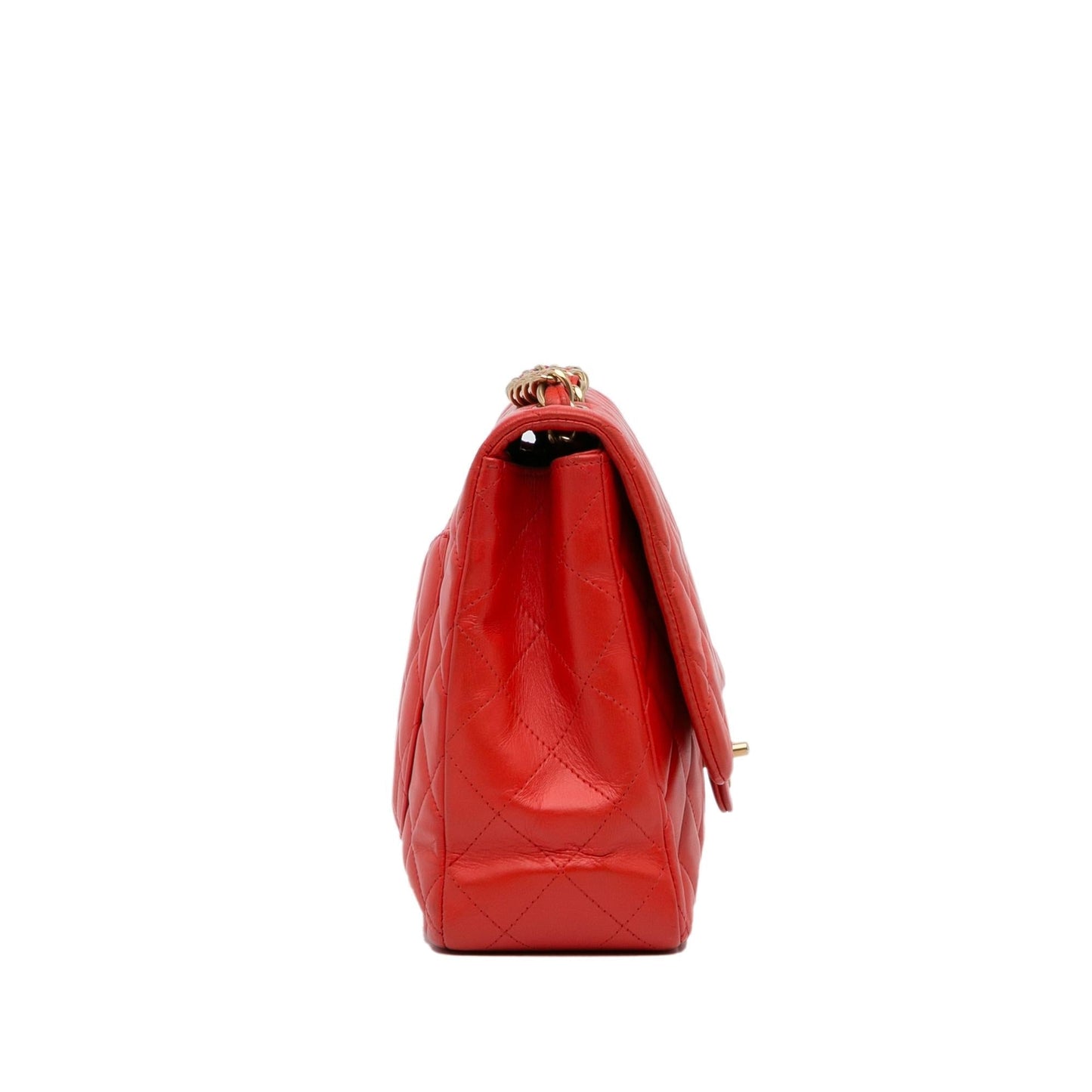 Chanel Jumbo Classic Lambskin Single Flap (SHG-27ChwA)