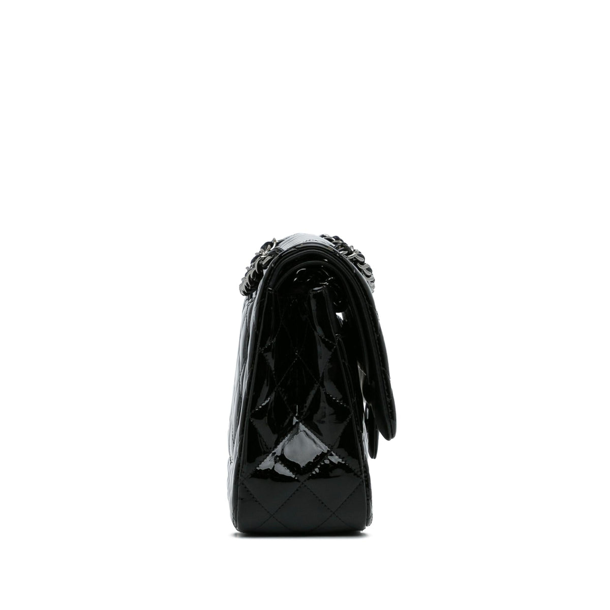 Chanel Jumbo Classic Patent Double Flap