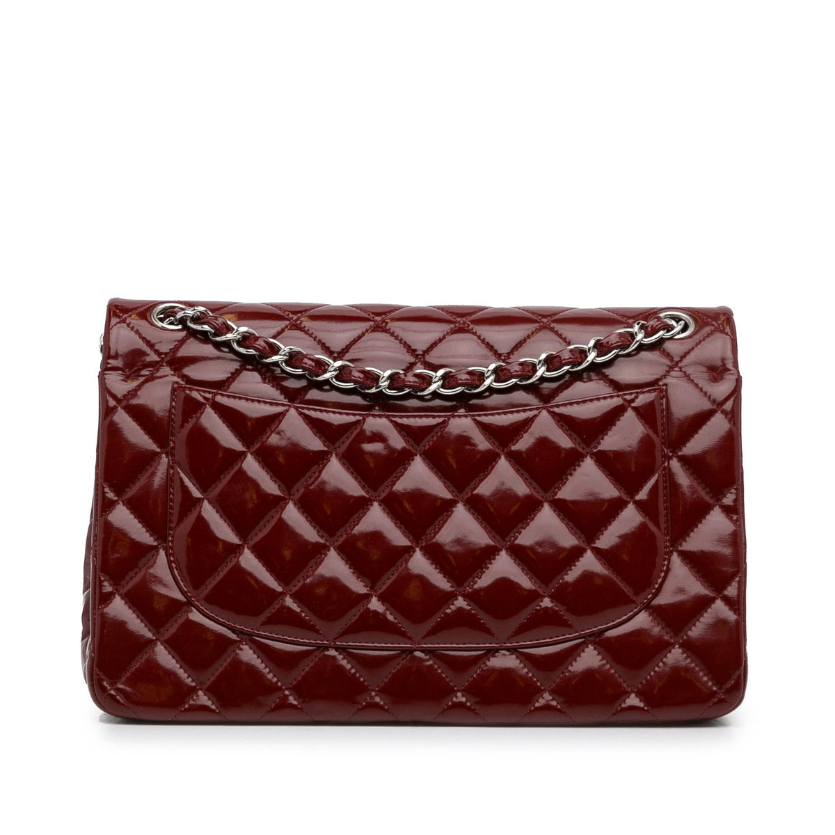 Chanel Jumbo Classic Patent Double Flap (SHG-Nqpvs3)