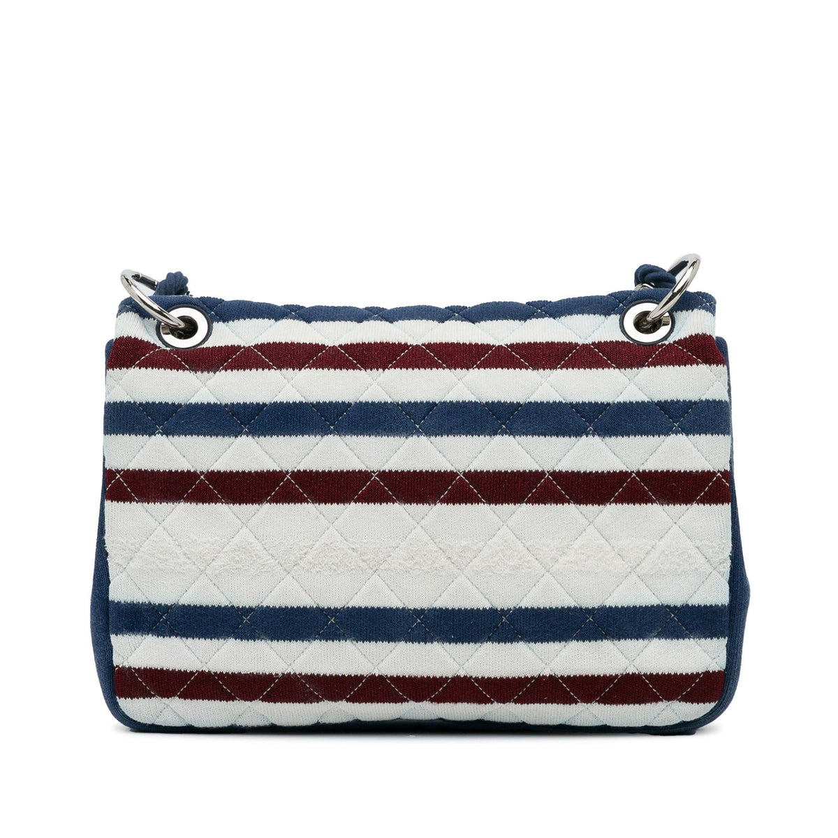 Chanel Jumbo Jersey Rope Flap Bag (SHG-ixkP1F)