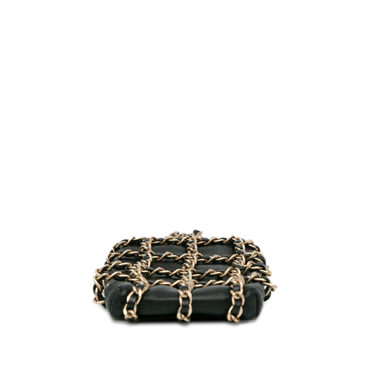 Chanel Lambskin Tech Me Out Clutch With Chain (SHG-Qe8fKh)