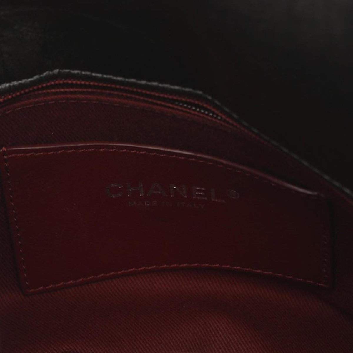 Chanel Large Aged Calfskin Just Mademoiselle Bowling Bag (SHG-gDNFoT)