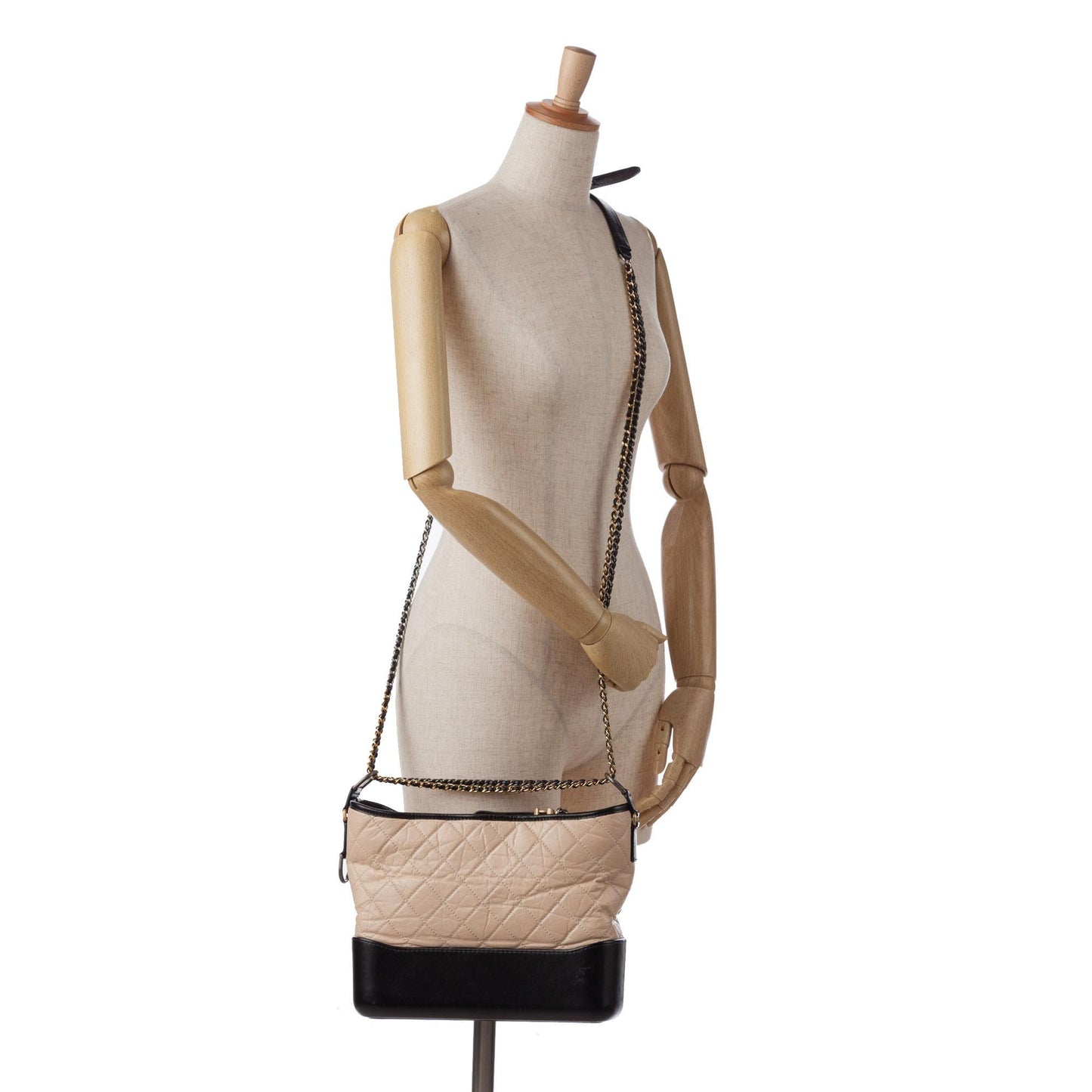 Chanel Medium Bicolor Lambskin Gabrielle Crossbody (SHG-QKTp7c)