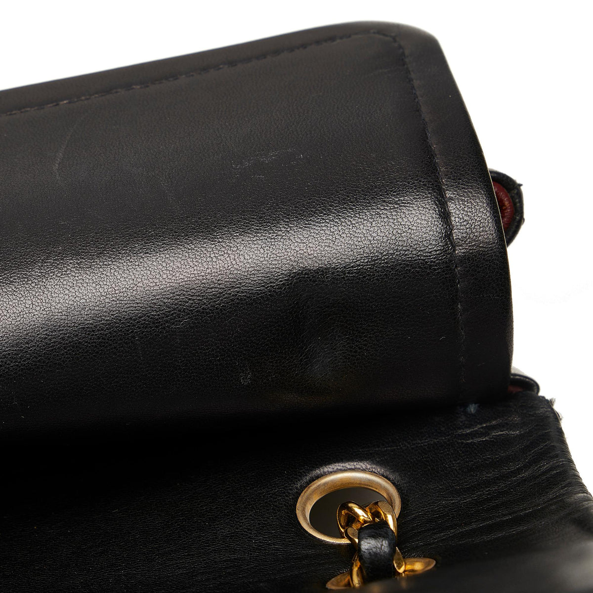 Chanel Medium Tall Classic Lambskin Double Flap (SHG-noIwy5)