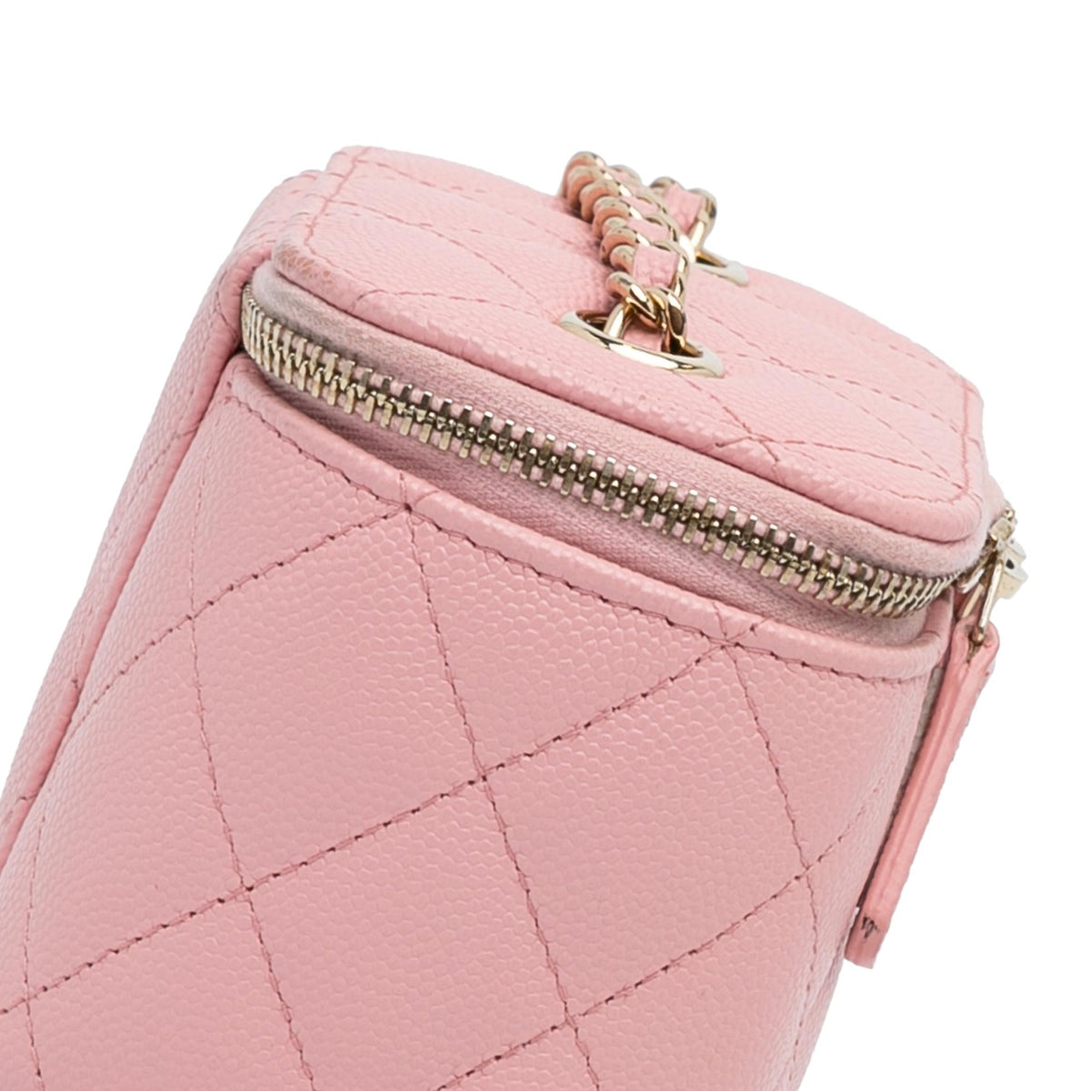Chanel Mini Classic Caviar Vanity Case (SHG-kgbpy5)