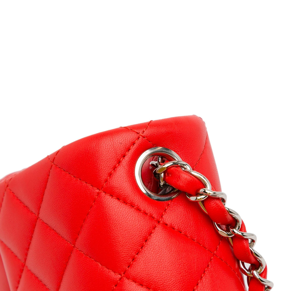 Chanel Mini Square Classic Lambskin Single Flap (SHG-FLXdst)
