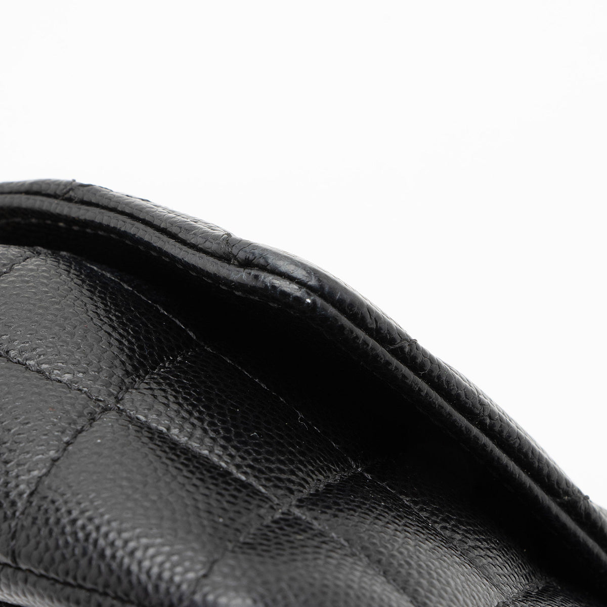 Chanel Quilted Caviar Leather Mini Chain Bag (SHF-gYvxkq)