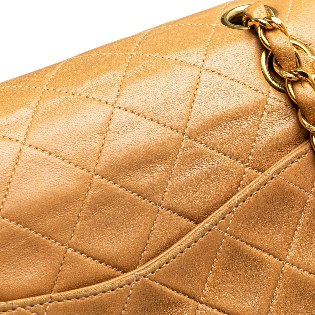 Chanel Small Classic Lambskin Double Flap (SHG-wnxwOT)