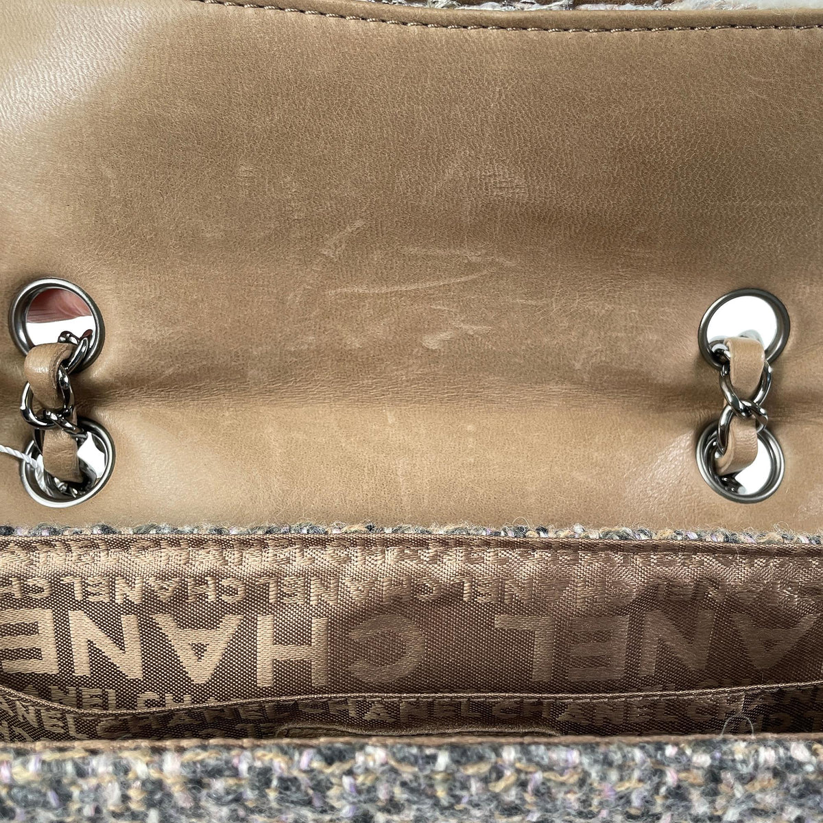 Chanel Small Fantasy Tweed Flap Bag (SHG-sHynoj)
