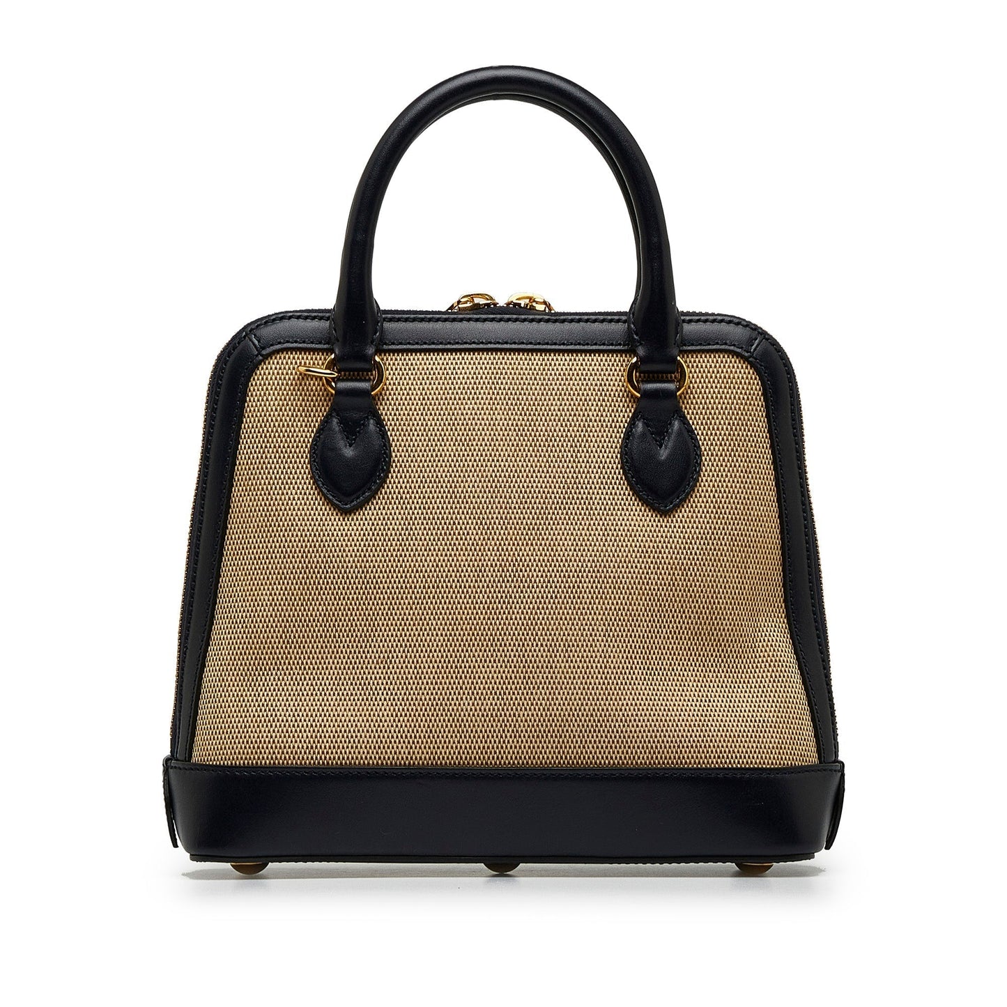 Gucci Horsebit 1955 Top Handle Small Beige Canvas