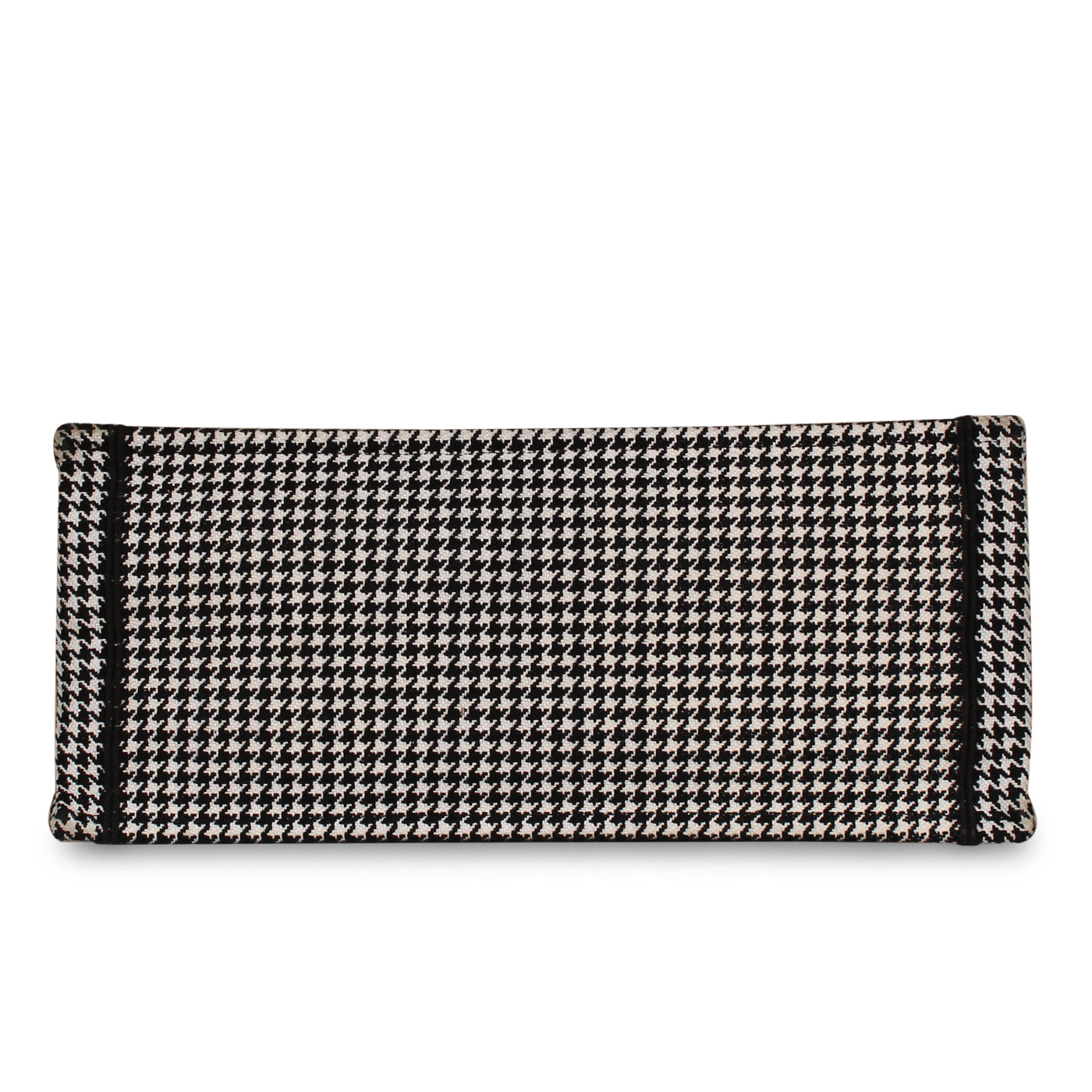Large Dior Book Tote - Houndstooth