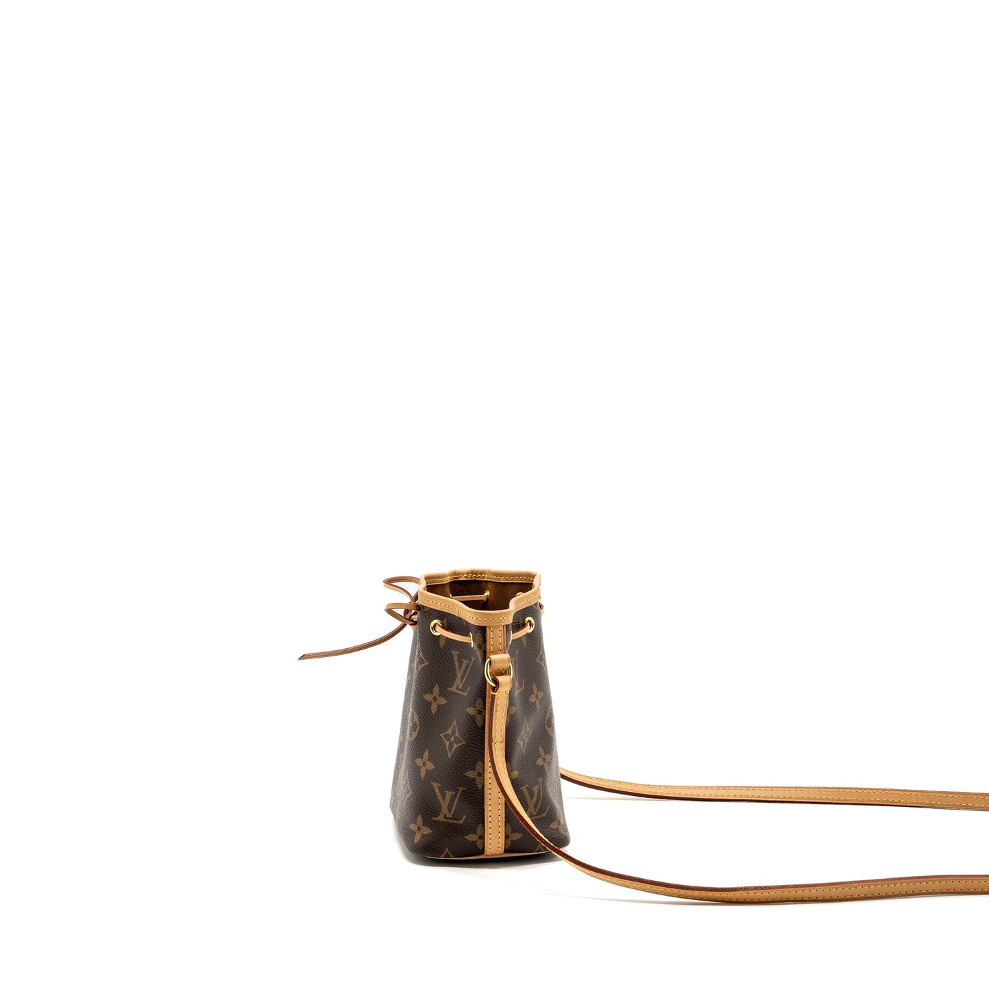 Louis Vuitton nano noe monogram canvas GHW