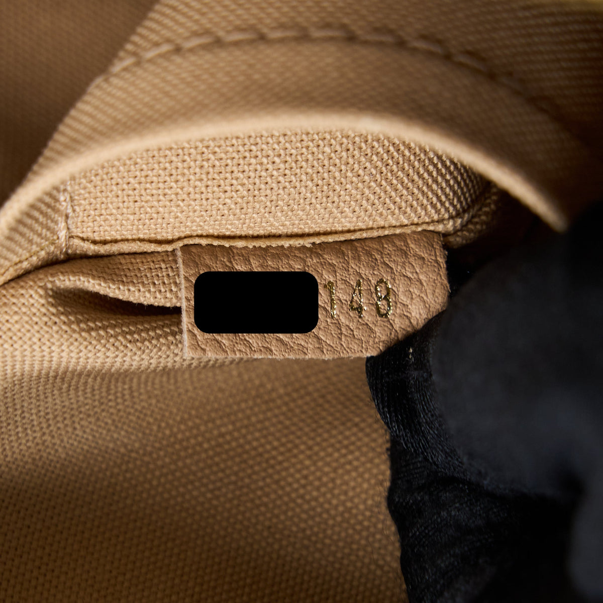 Louis Vuitton Vosges MM Monogram Empreinte Dark Beige GHW