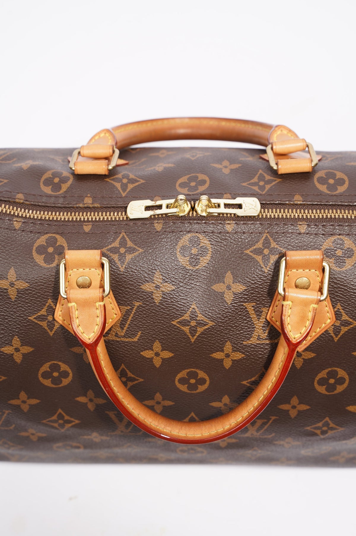 Louis Vuitton Womens Speedy Bandouliere Monogram Canvas 30