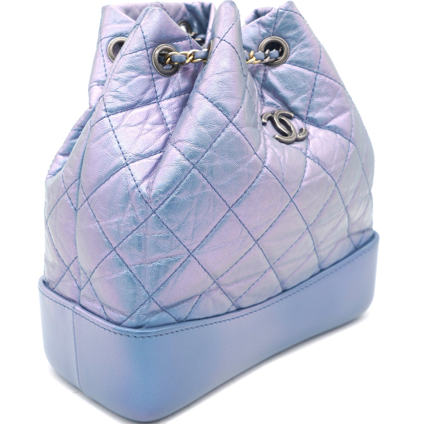 Chanel Gabrielle backpack in Purple leather