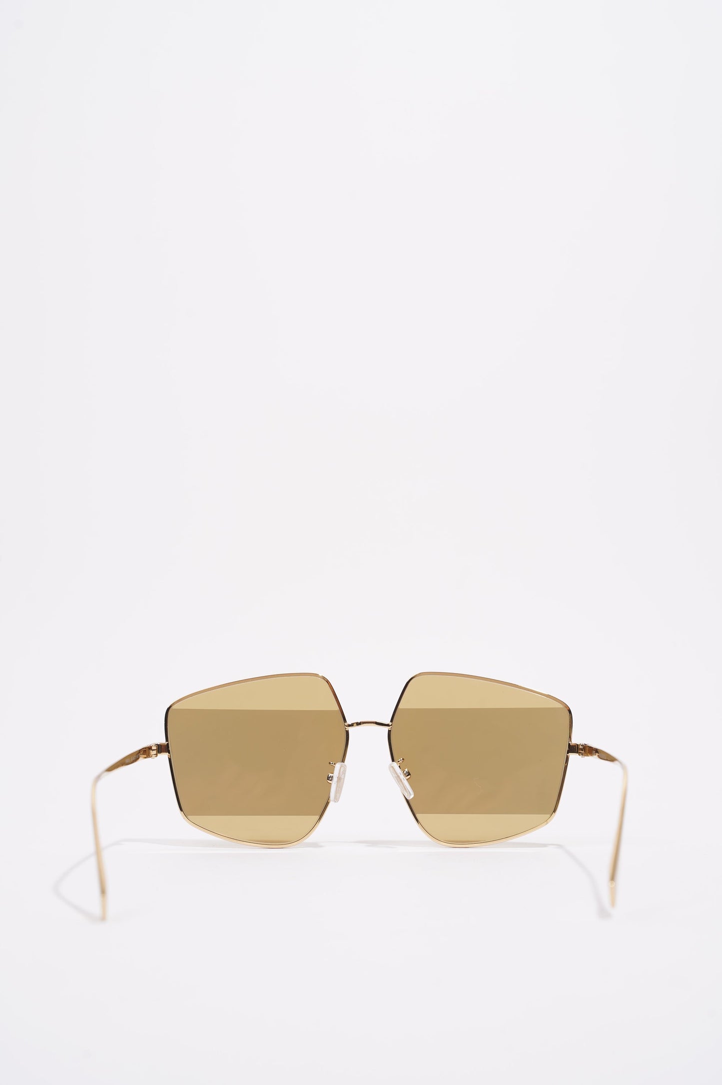 Fendi Womens FE40016U Sunglasses Metallic Base Metal / Acetate 140