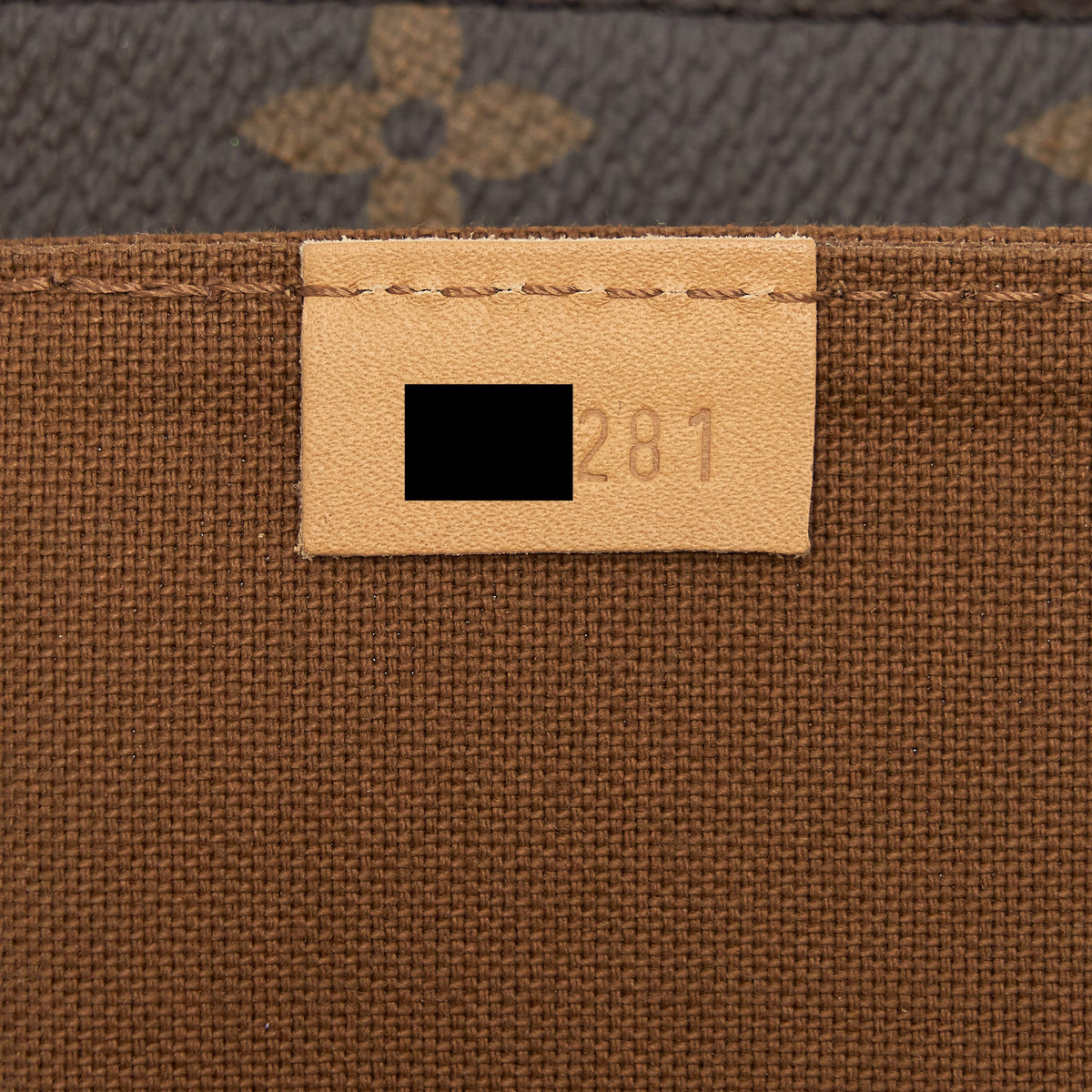 Louis Vuitton Petit Sac Plat Monogram Canvas GHW