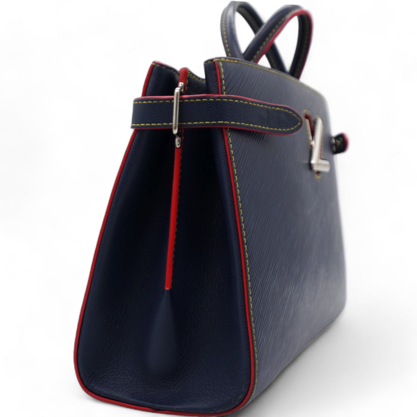 Epi Twist Tote Indigo
