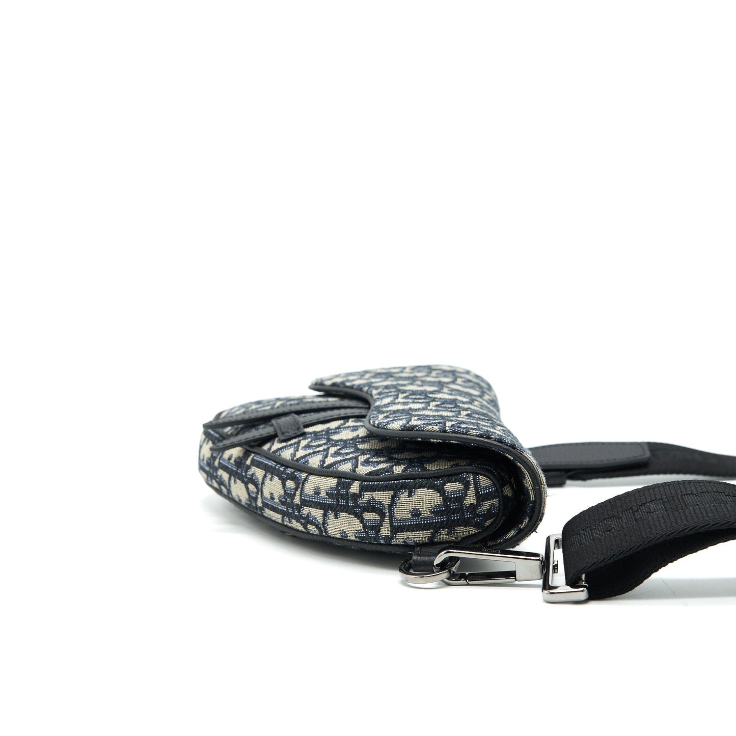 CHRISTIAN DIOR OBLIQUE SADDLE BELT BAG