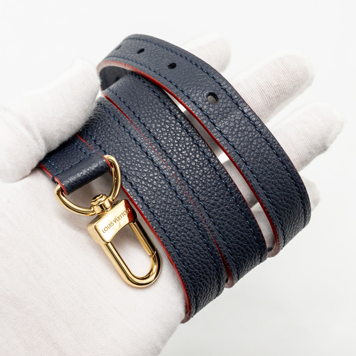 Louis Vuitton Pochette Metis Monogram Empreinte Marine/Rouge GHW