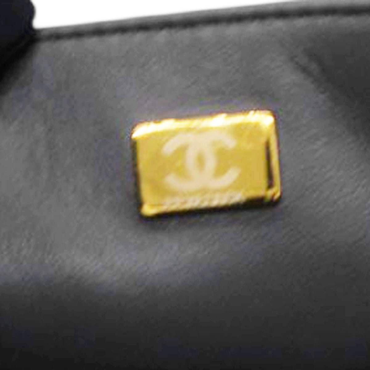 Chanel Quilted Dark Grey Lambskin Square Mini Classic Flap