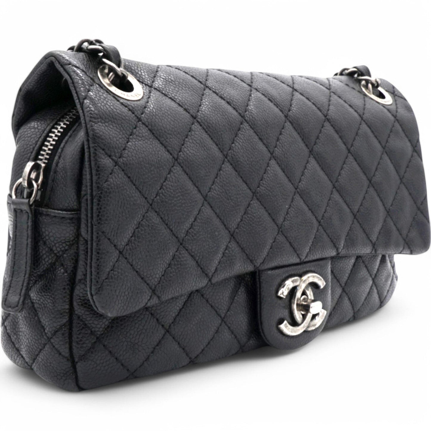 Chanel Caviar Flap Bag Black
