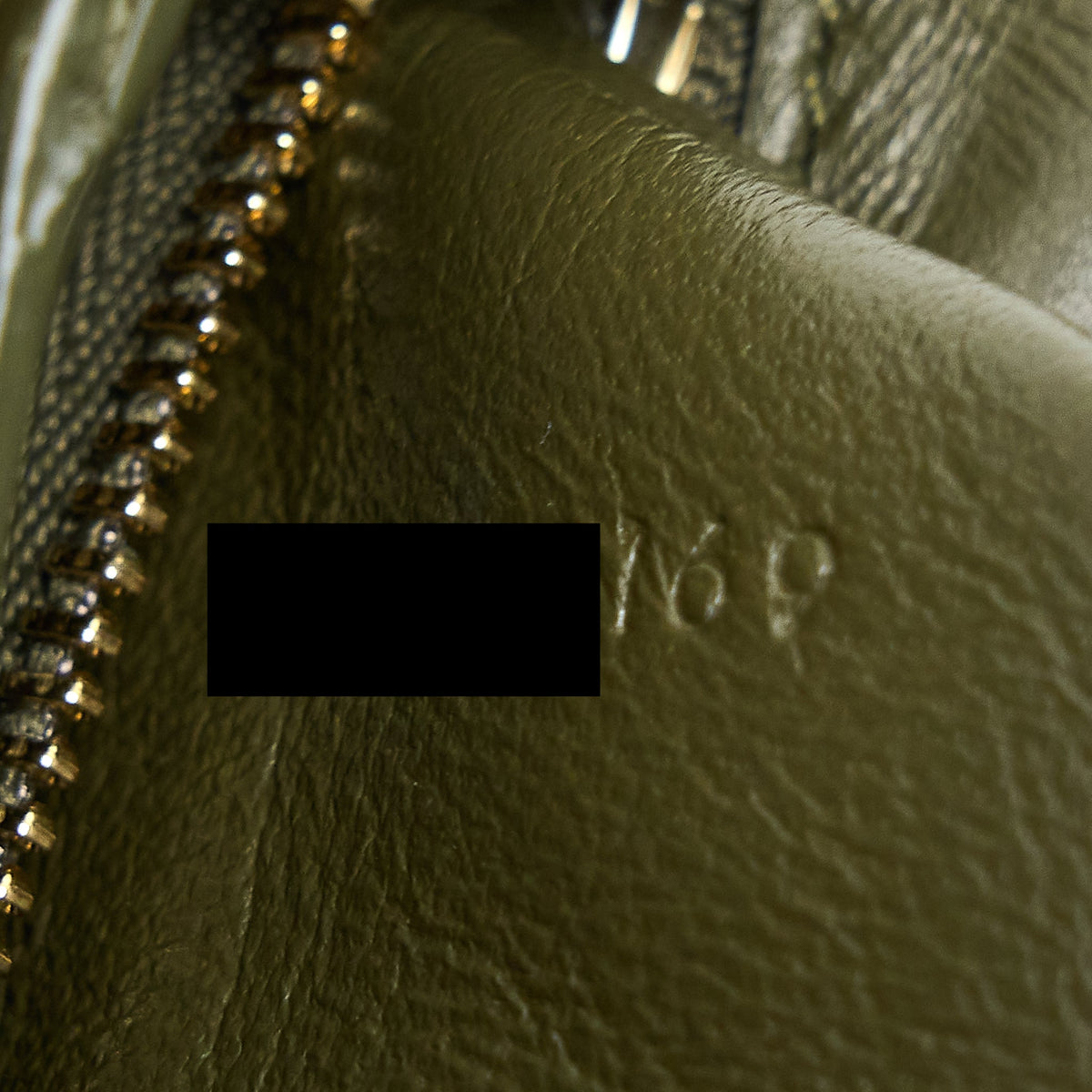 Celine Small Classic Bag Box Calfskin Army Green GHW