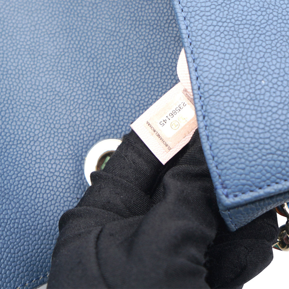 Chanel Thread Around Cuba Flap Bag Blue