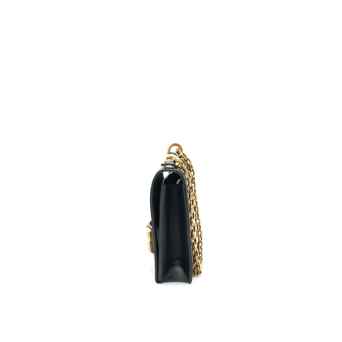 Dior J'adior Medium Flap Bag with Chain Black GHW