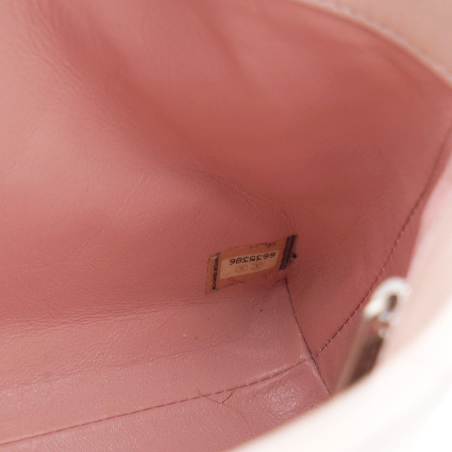 Chanel Pearlecent Pink Quilted Vintage Small Tote Bag