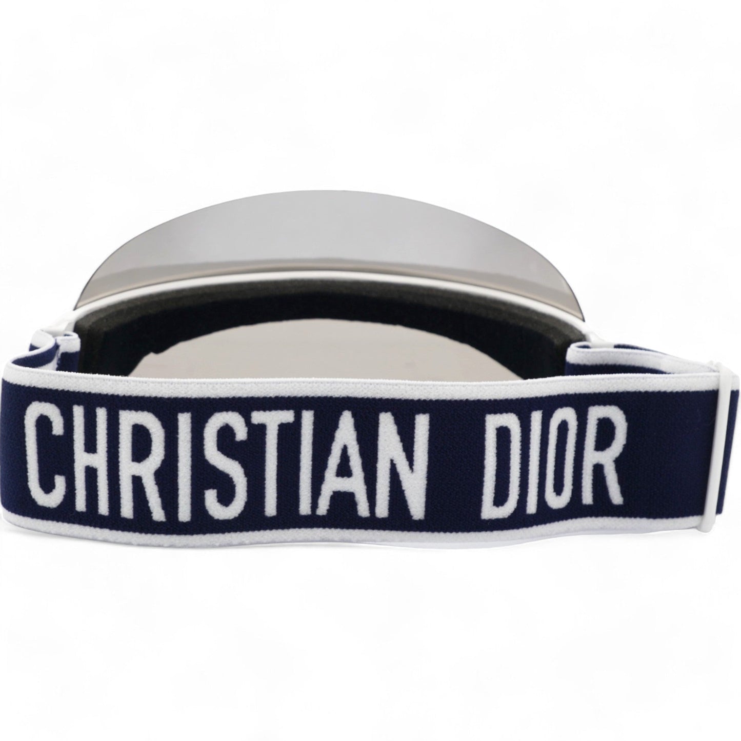 Dior Mirrored DiorClub1 Sun Visor Silver