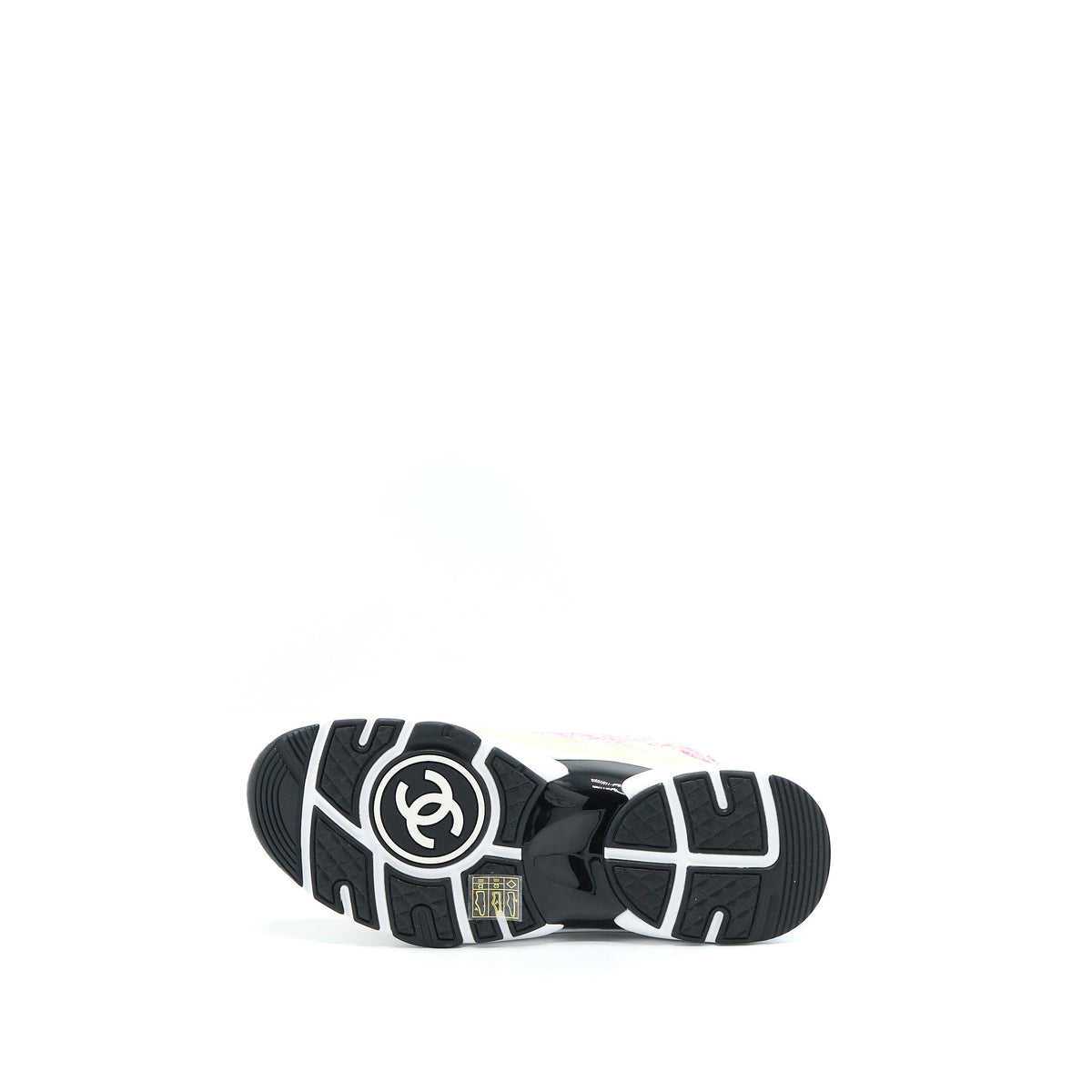 Chanel Size 37.5 Trainers Tweed/Suede/Calfskin Multicolour