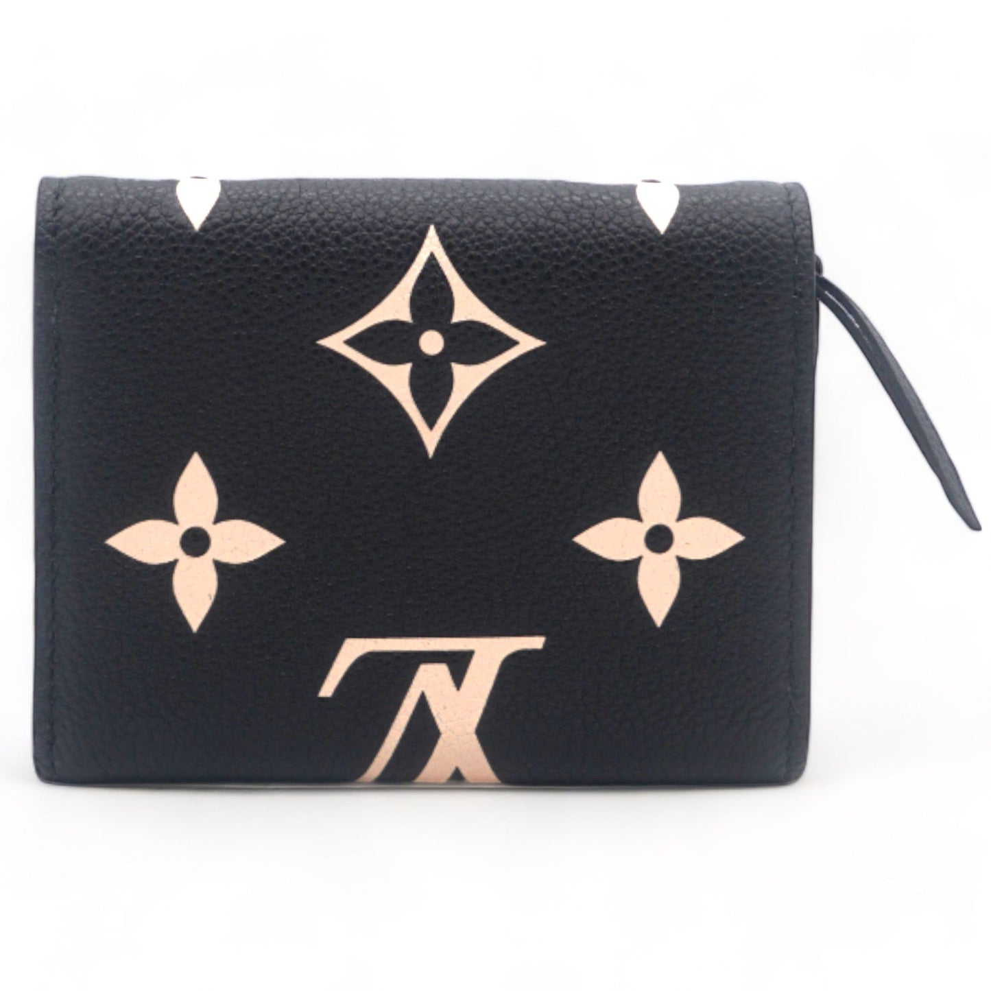 Empreinte Monogram Giant Victorine Wallet Black Beige