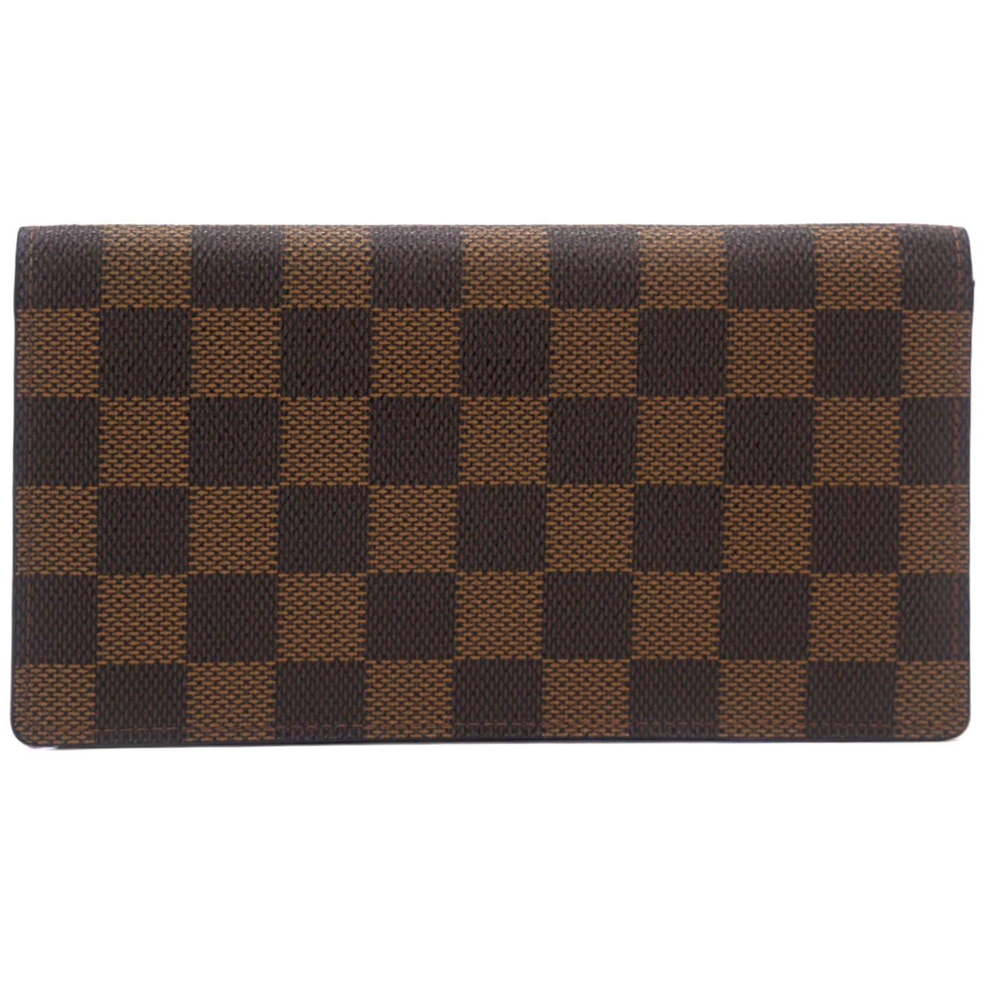 Damier Ebene Canvas Porte Valeurs Organizer Wallet