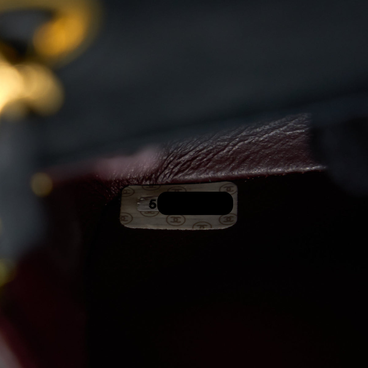 Chanel Vintage Square Flap Bag Lambskin Black GHW