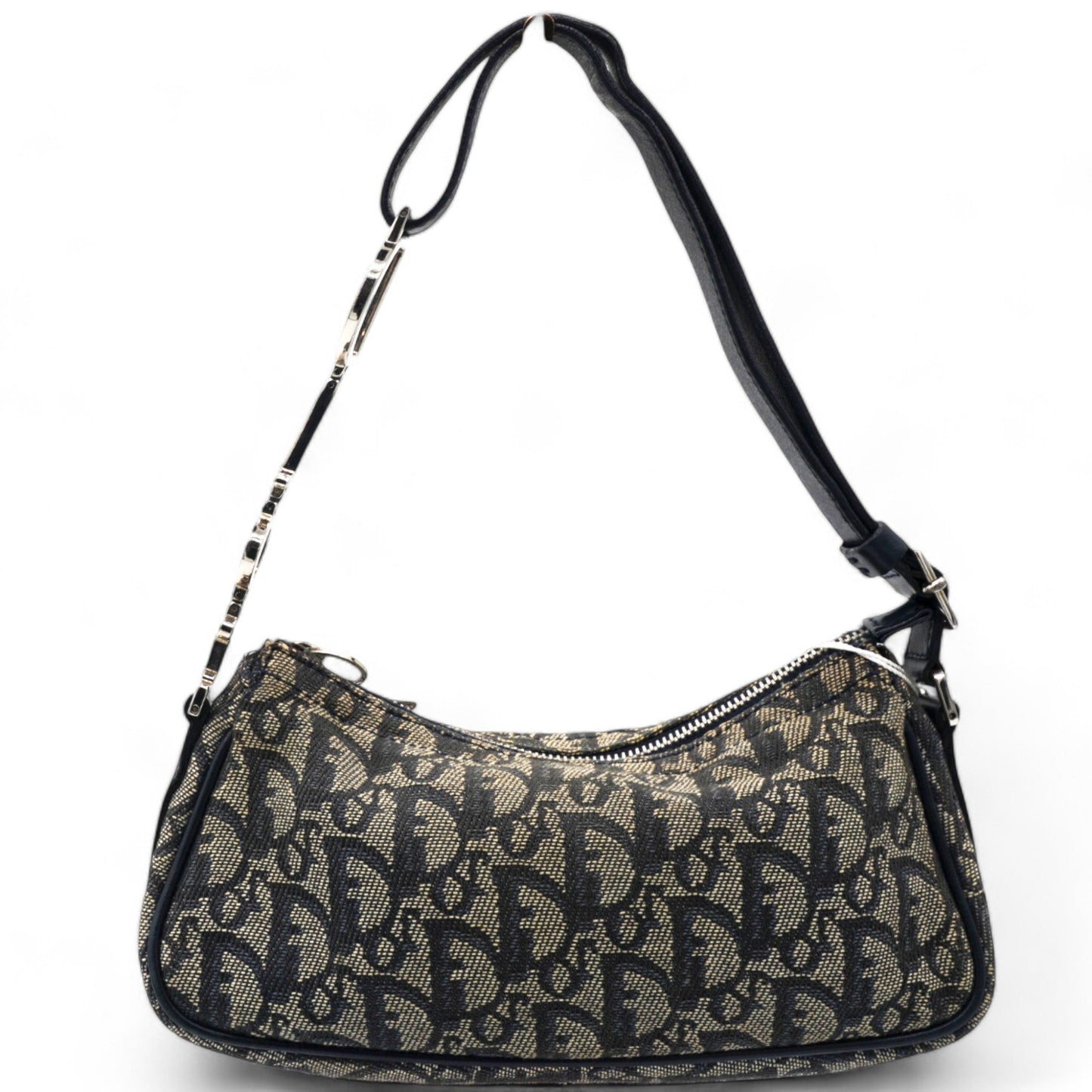 Dior Monogram Shoulder Bag Blue