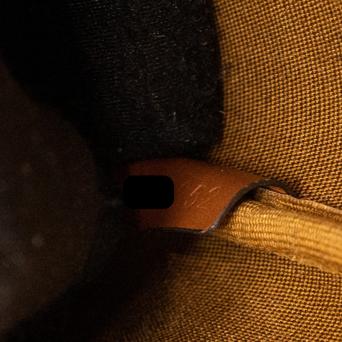 Celine Small Bucket Bag Triomphe Canvas/Calfskin Tan GHW