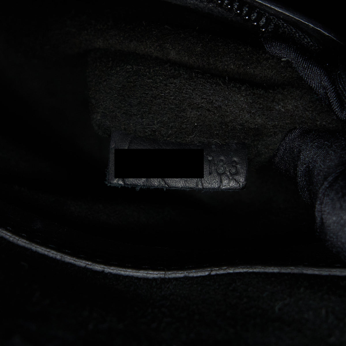 Celine Large Phantom Luggage Bag Croc-Embossed Calfskin Black